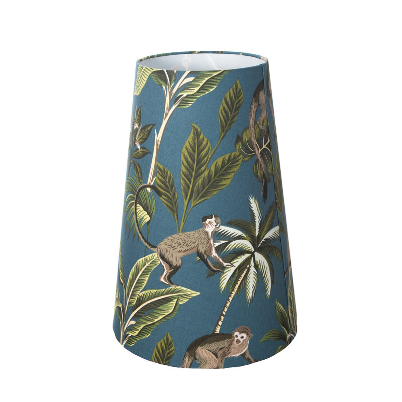 132.08cm H Cotton Novelty Lamp Shade ( Screw On ), Teal