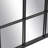 Haider Glass and Metal Arched Window Pane Inspired Wall Mirror-736818526-736747601-736747600