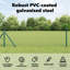 Green Steel Border Fencing-534558962