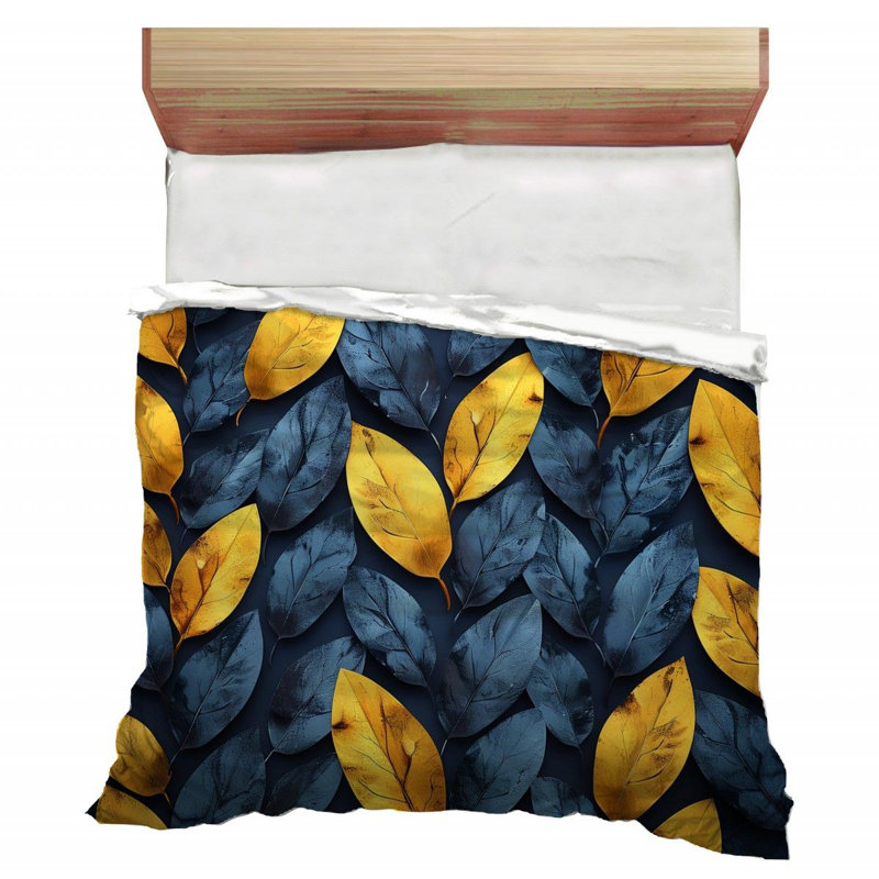 Trendy Floral Plush Microfiber / Polyester Comforter, Twin Comforter