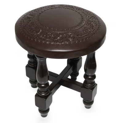 Moulin Solid Wood Accent Stool