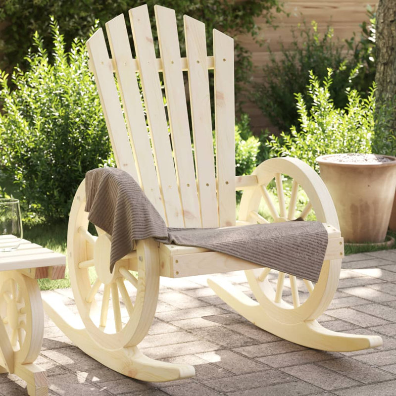 Chaise Adirondack à bascule Vidaxl