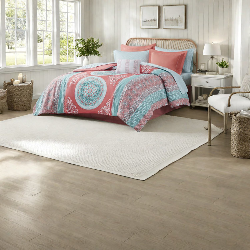 Ensembles de literie Boho Coral Polyester, confort moderne pour la maison