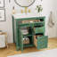Meuble-lavabo noir 30 po-2092794828
