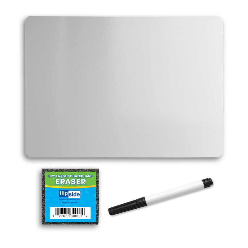 Tableau blanc effaçable à sec, 9 po x 12 po