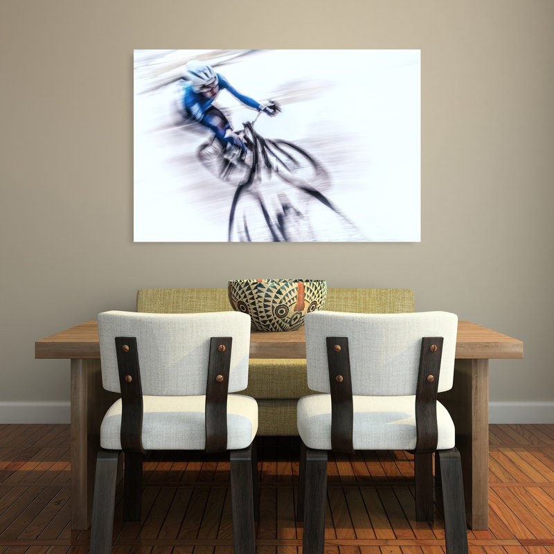 Impression d'art mural vélo Speed Racer, 32" H x 48" W