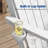 Ergonomic Folding Adirondack Chair with Cup Holder, All-Weather Patio Adirondack Chair for Outdoor, Easy Assembly-884855938