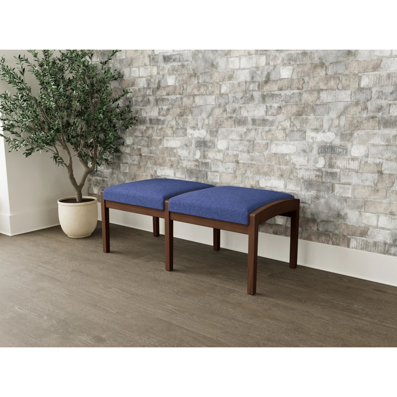 Banc en bois Lenox, Noyer Riftwood, Amiral Archetype