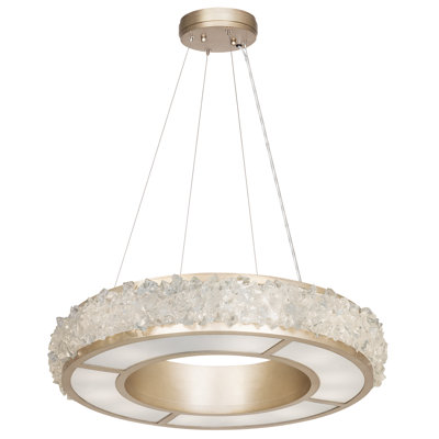 Lustres ronds 30 "Arctique Halo