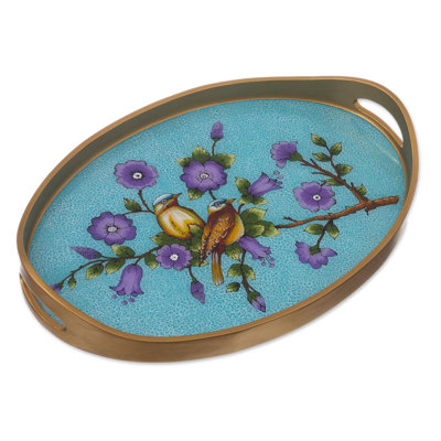 Plateau de service Darby Home Co Birds