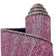 Tapis rose tressé rustique-505566176