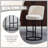 Counter Height Bar Stools Set of 2, Modern Barrel Counter Stools with Backrest, Linen Fabric Upholstered Accent Bar Stools for Kitchen Island-1830122859
