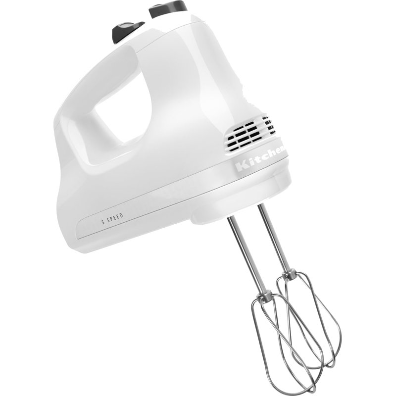 KitchenAid® 5-Speed Ultra Power Hand Mixer, White