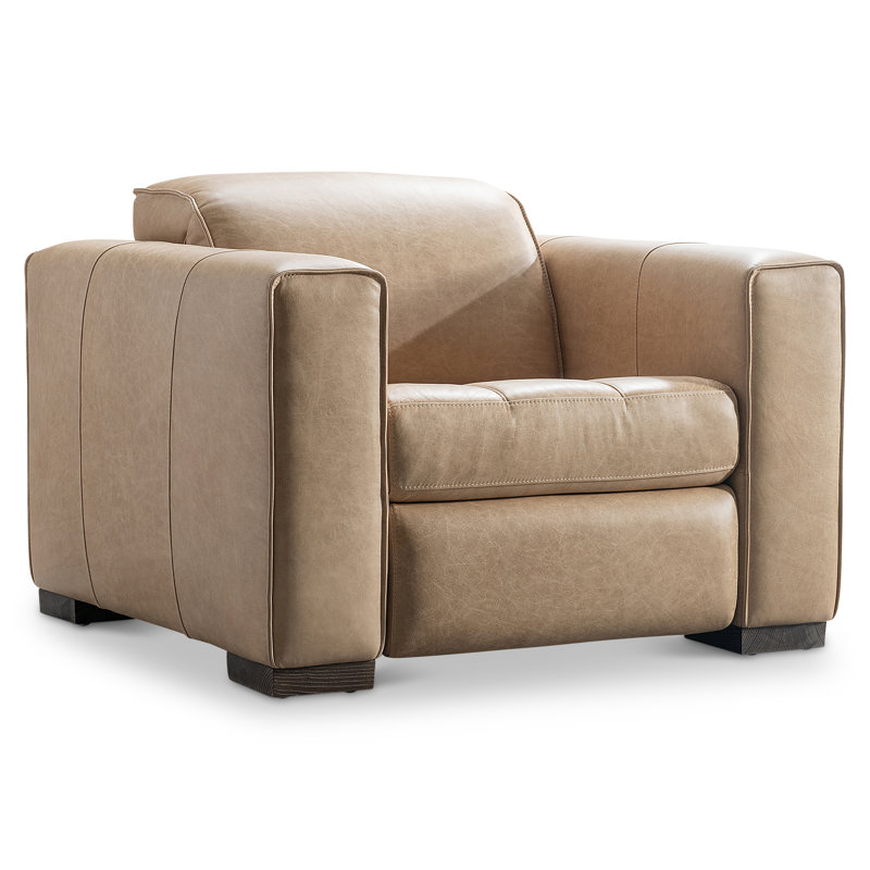 Bernhardt Nest Leather Power Motion Chair