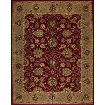 Mahal Hand Knotted Wool Area Rug