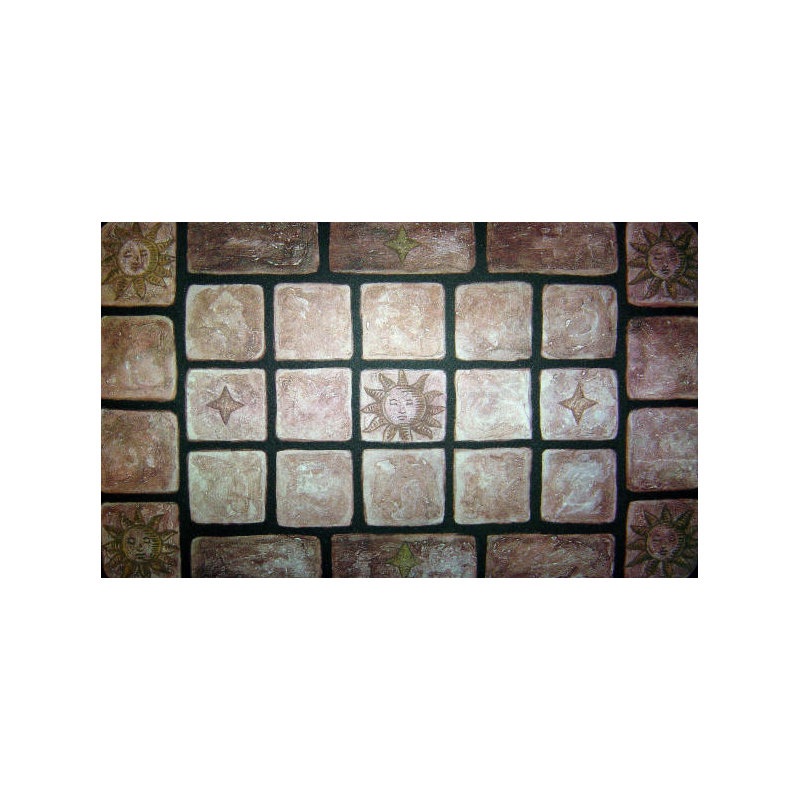 Non-Slip Geometric Indoor Doormat