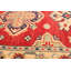 Tapis de couloir unique en laine noué à la main style Ouzbék gazni des années 2010 de 2 pi 7 po x 9 pi 6 po rouge Gorm
