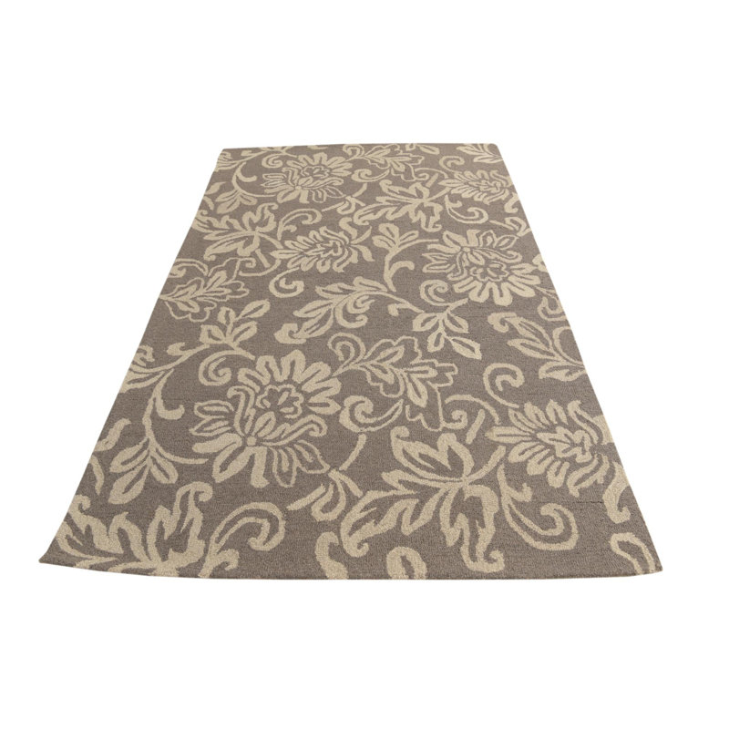 Tapis taupe 5x8