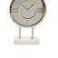 Mateo Roman Numeral Metal Mechanical Tabletop Clock-69348338