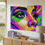 Reproduction d'art moderne sur toile à motif abstrait moderne Pop Art-129653790