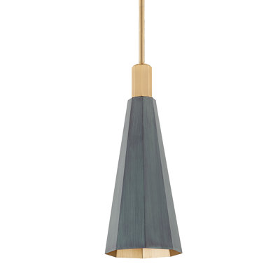 Huntley 7.75" 1-Light Cone Pendant
