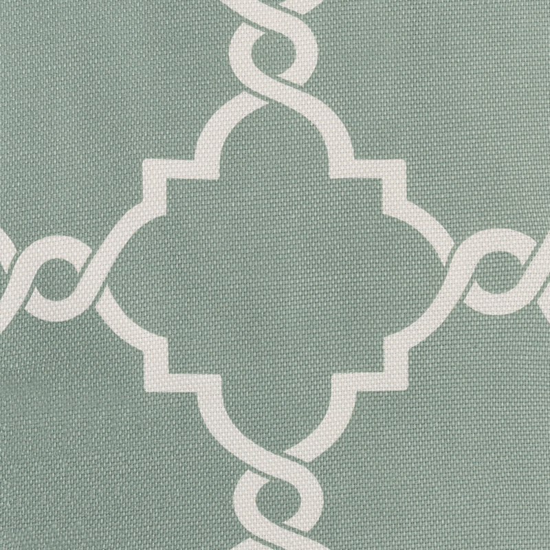Yellow and White Light-Filtering Grommet Curtain Panel
