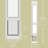 Hakuna Pets White Glass Patio Pet Door, Medium-116871789