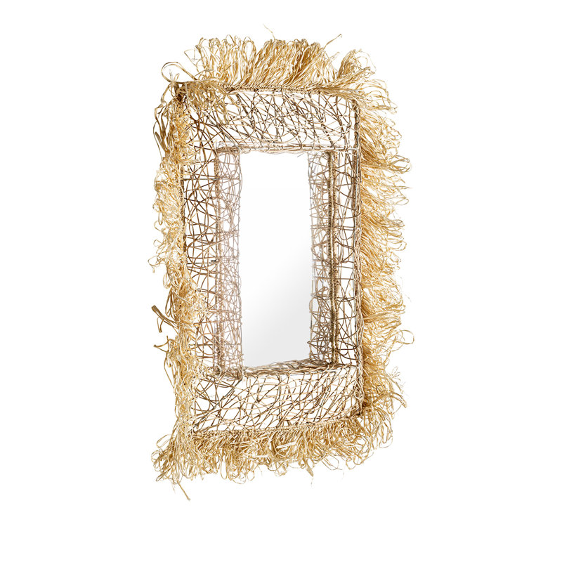 Glennallen Fiber Flat Wall Mirror