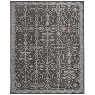 Bolivar Hand Tufted Wool Oriental Indoor Rug