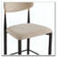 Tabouret de comptoir rembourré sans accoudoirs avec structure en métal-1304999542