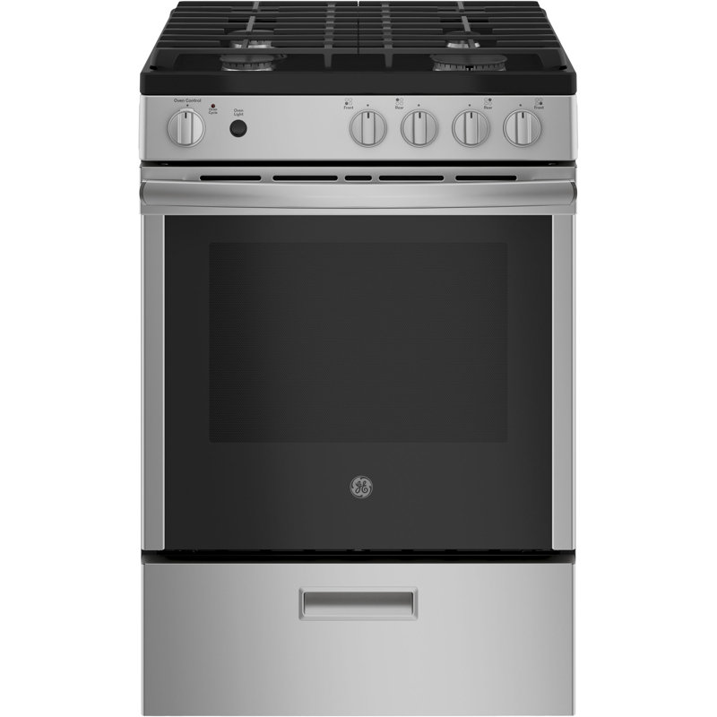 Cuisinière à gaz 24 po 2,9 pieds cubes