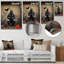 «Black Urban Solitude Pop Street Art IV», art mural Pop Art-399209298