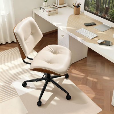 Chaise de bureau pivotante avec vérin à gaz Albaugh