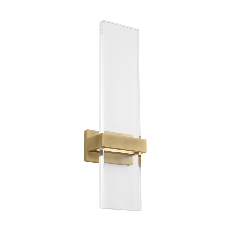 Flyta 1 - Light LED Flush Mounted Sconce, Clear