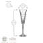 RCR Crystal - Marilyn Stemware - Modern Cut Glass Stemware Goblets