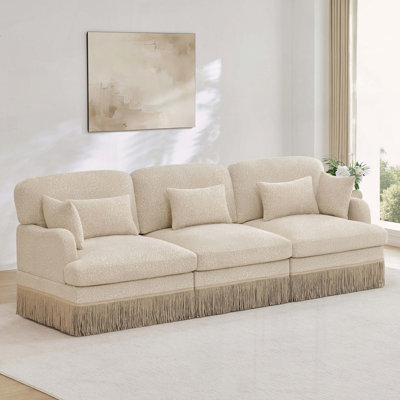 Canapé 3 places en chenille Comfy