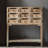 Retro Walnut Solid Wood Accent Cabinet