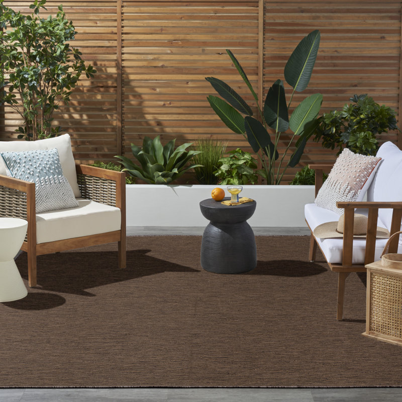Dakhari Machine Washable Indoor/Outdoor Area Rug, Rectangle 9' x 12'