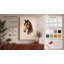 Chestnut Study Japandi 1 Piece Wrapped Canvas Wall Art-1770313442-1770313447