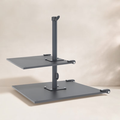 Steel Standing Umbrella Base with Wheels