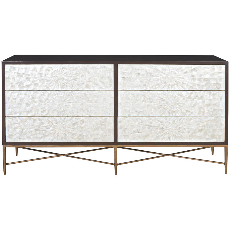 Adagio 6 Drawer Double Dresser