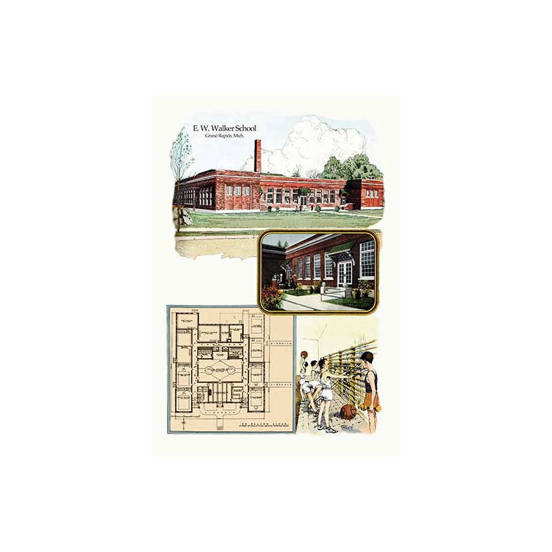 « e.w. walker school » par geo e. miller