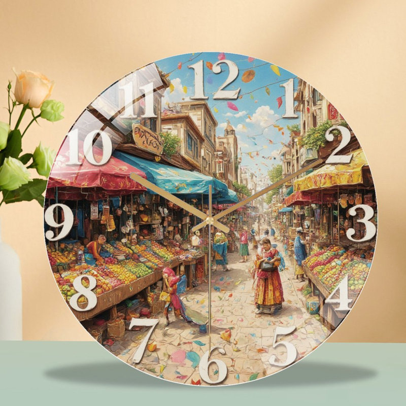 Horloge murale horloge 12 po