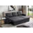 Convertible Upholstered Sectional Sofa with Pull-out Chaise-489679510-489679498