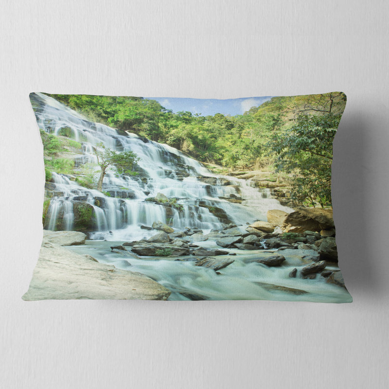 Coussin Schafer Landscape Maeyar Waterfall