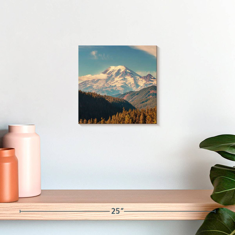 Alvord Mt. Rainier Morning Glow, H 10 po x l 10 po
