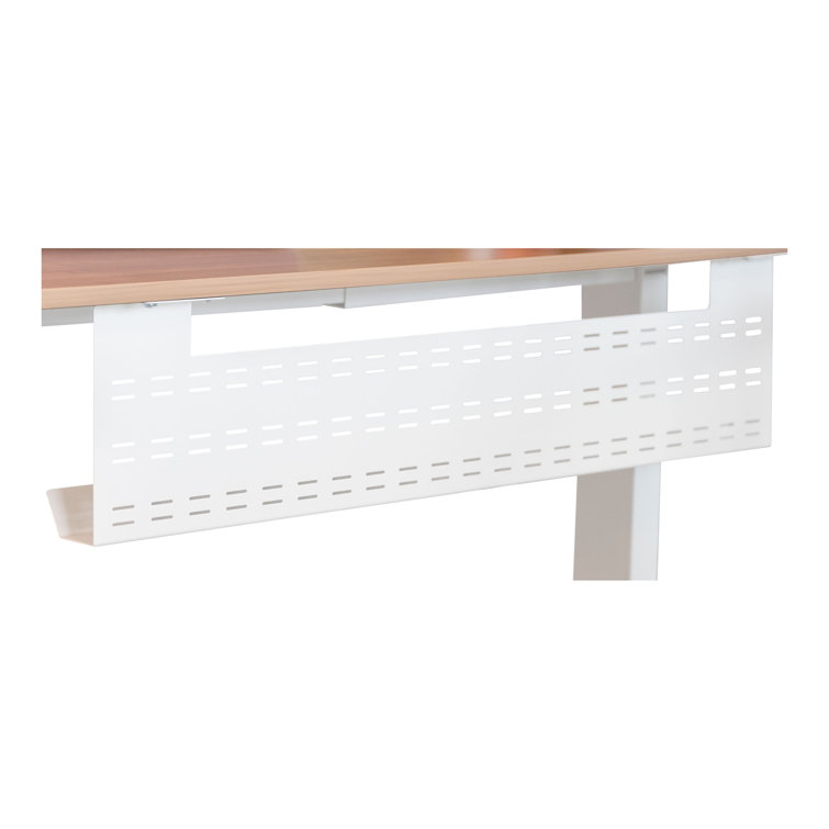 Desk Modesty Panel in White