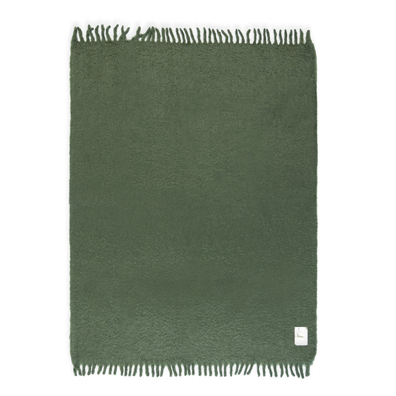 Hand Woven Blanket, Green