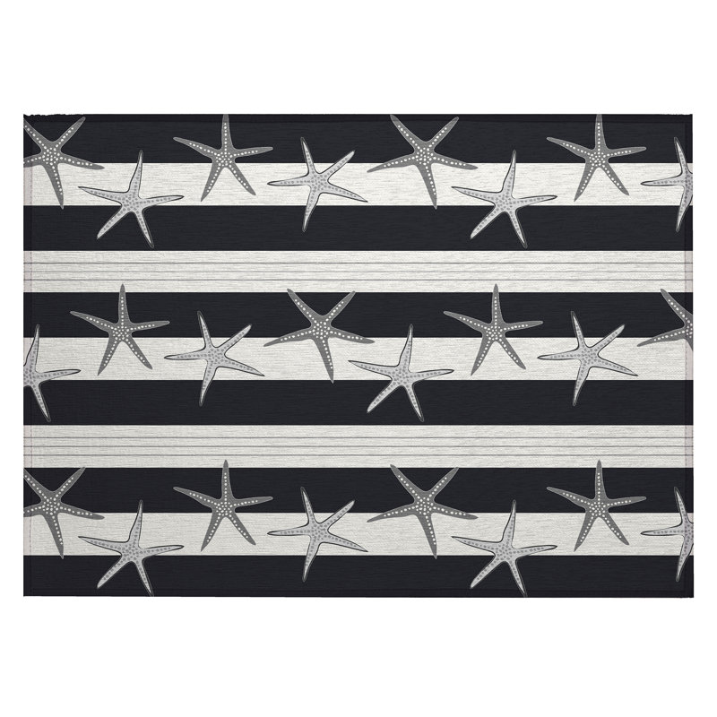 Rulo Washable Indoor / Outdoor Rug, Rectangle 1'8" x 2'6"