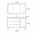 American style luxury simple bathroom cabinet